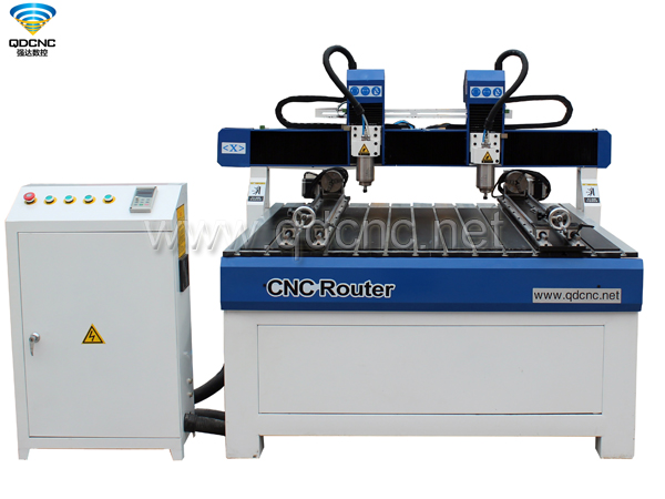 QD-1212R2 CNC Router with Rotary